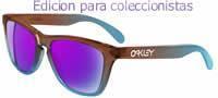 Oakley Frogskins Collectors Editions Rootbeer-CyanFade / Blue Iridium (24-110)